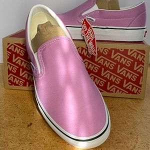 Vans Classic Slip-On (Orchid/True White) Women's Shoes brand new various Sz